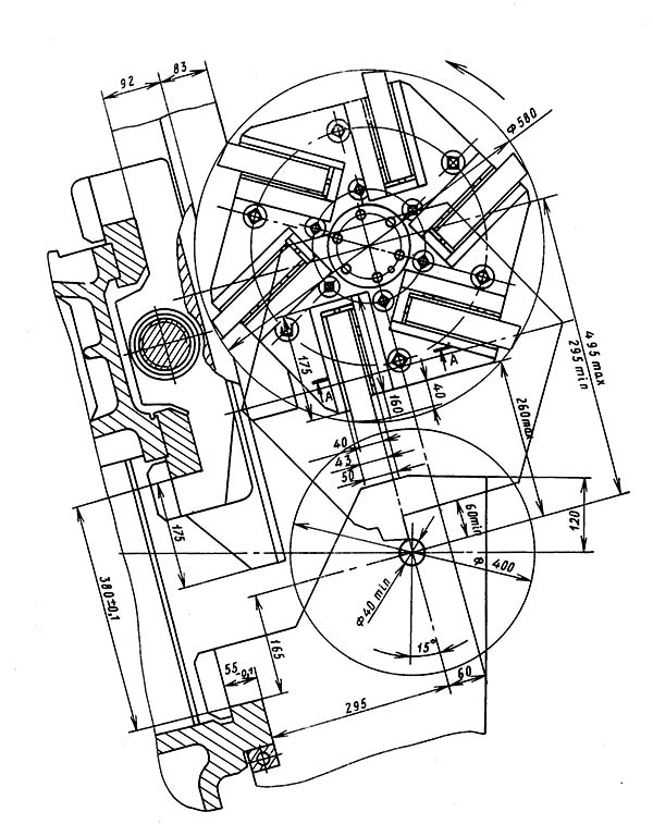 Налагоджувальна характеристика токарного верстата з ЧПУ 1Б732Ф3 1Б732Ф3 Налагоджувальна характеристика токарного верстата з ЧПУ